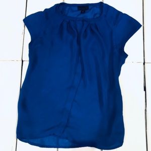 Royal Blue Blouse